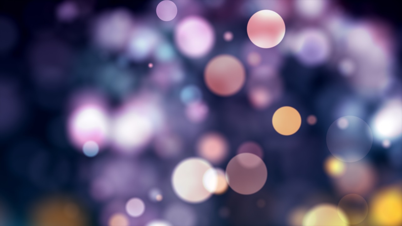 Image - colors bokeh circles abstract