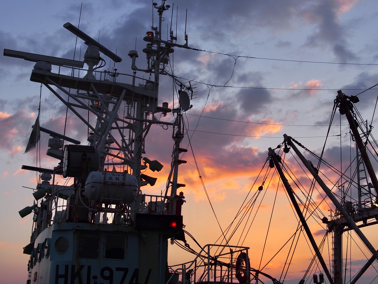 Image - fishing boat fishing port hokkaido