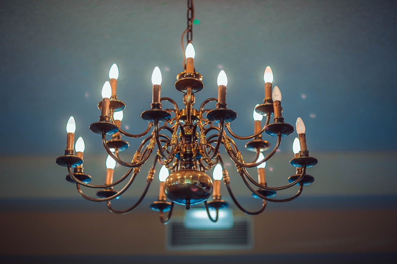 Image - light chandelier lighting lamp