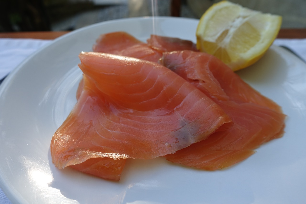 Image - fresh smoked salmon salmon fish