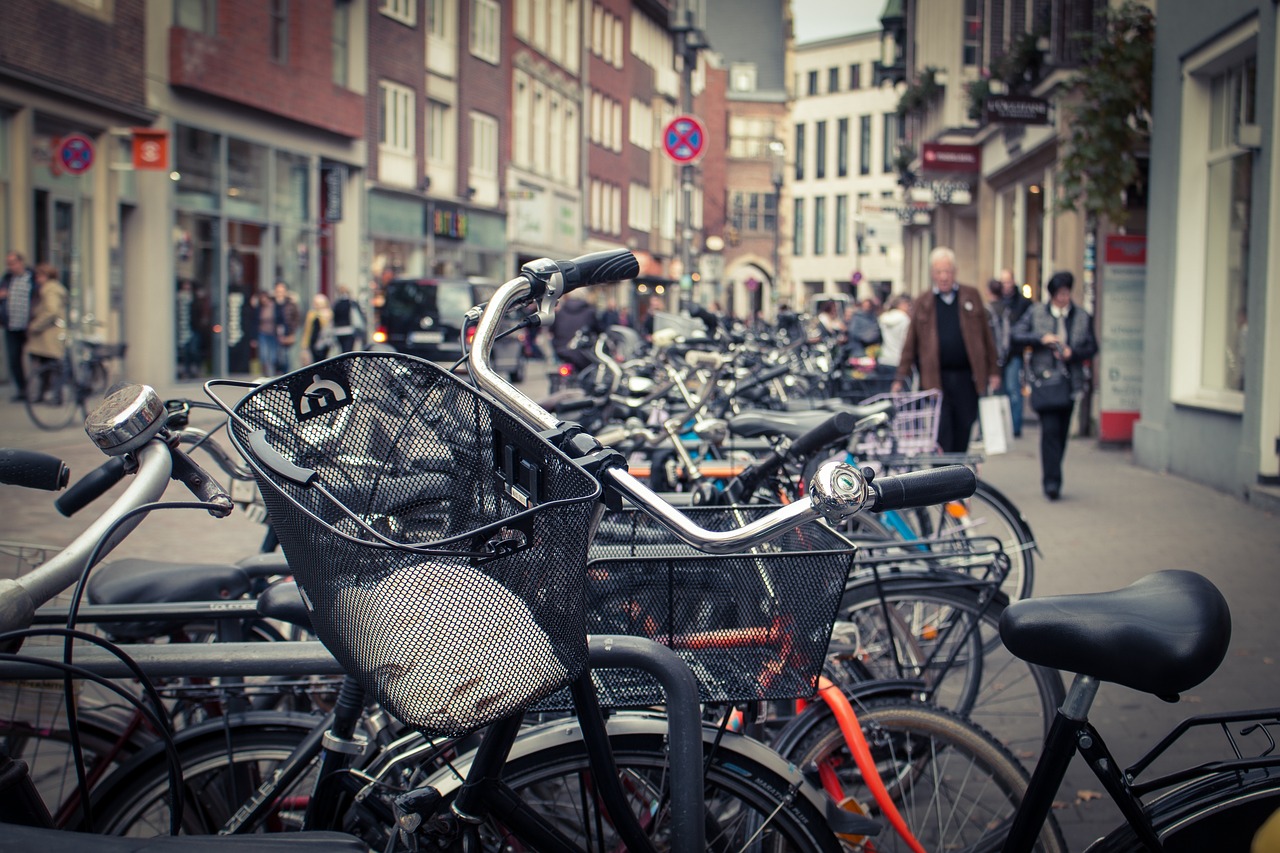 Image - bike cycling city city ​​münster