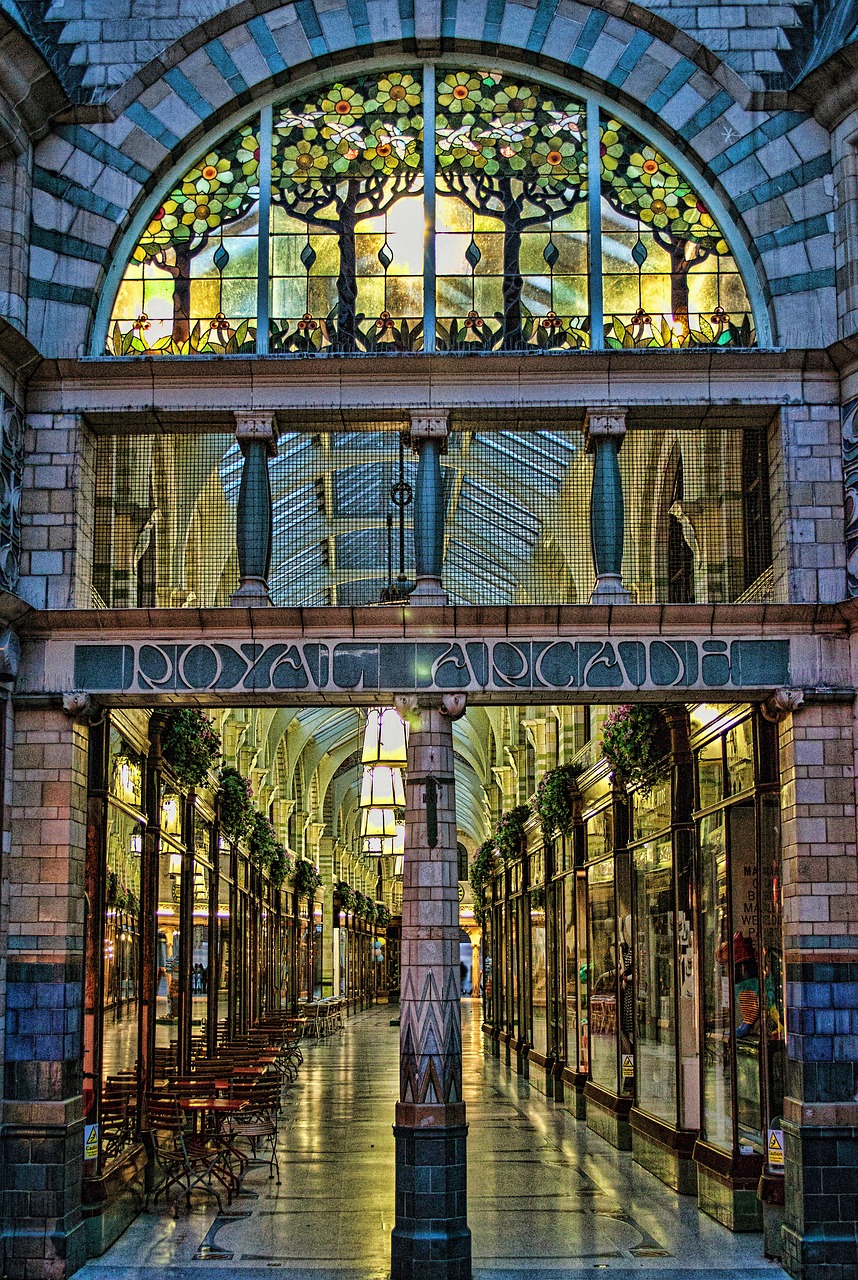 Image - arcade victorian l architecture