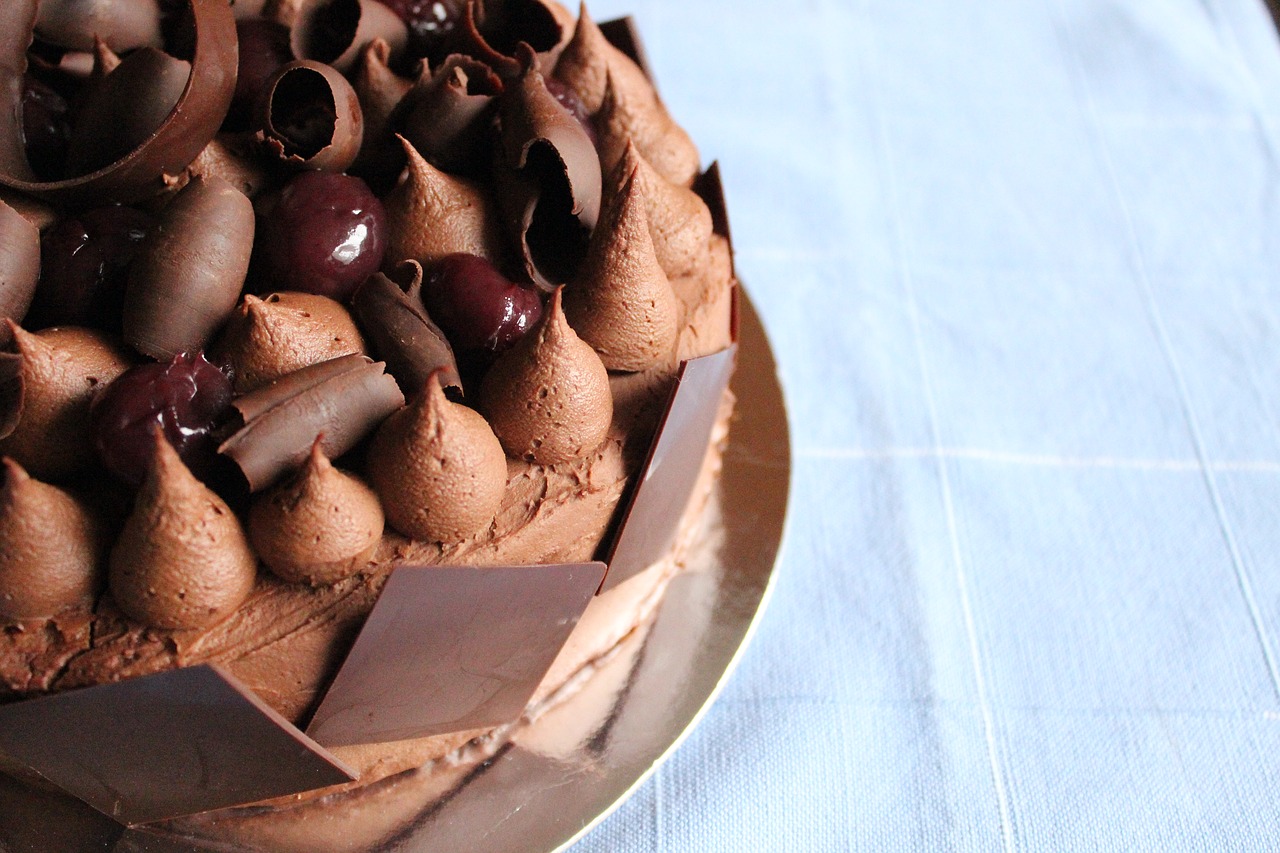 Image - chocolate cake black forest cake