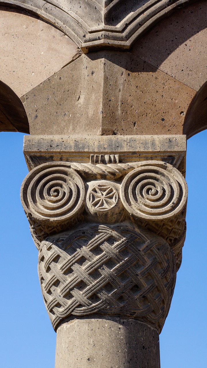 Image - column ornament capital ruin