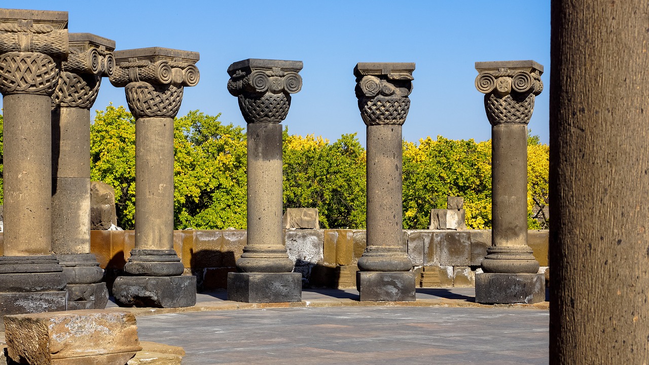 Image - column ornament ruin historic