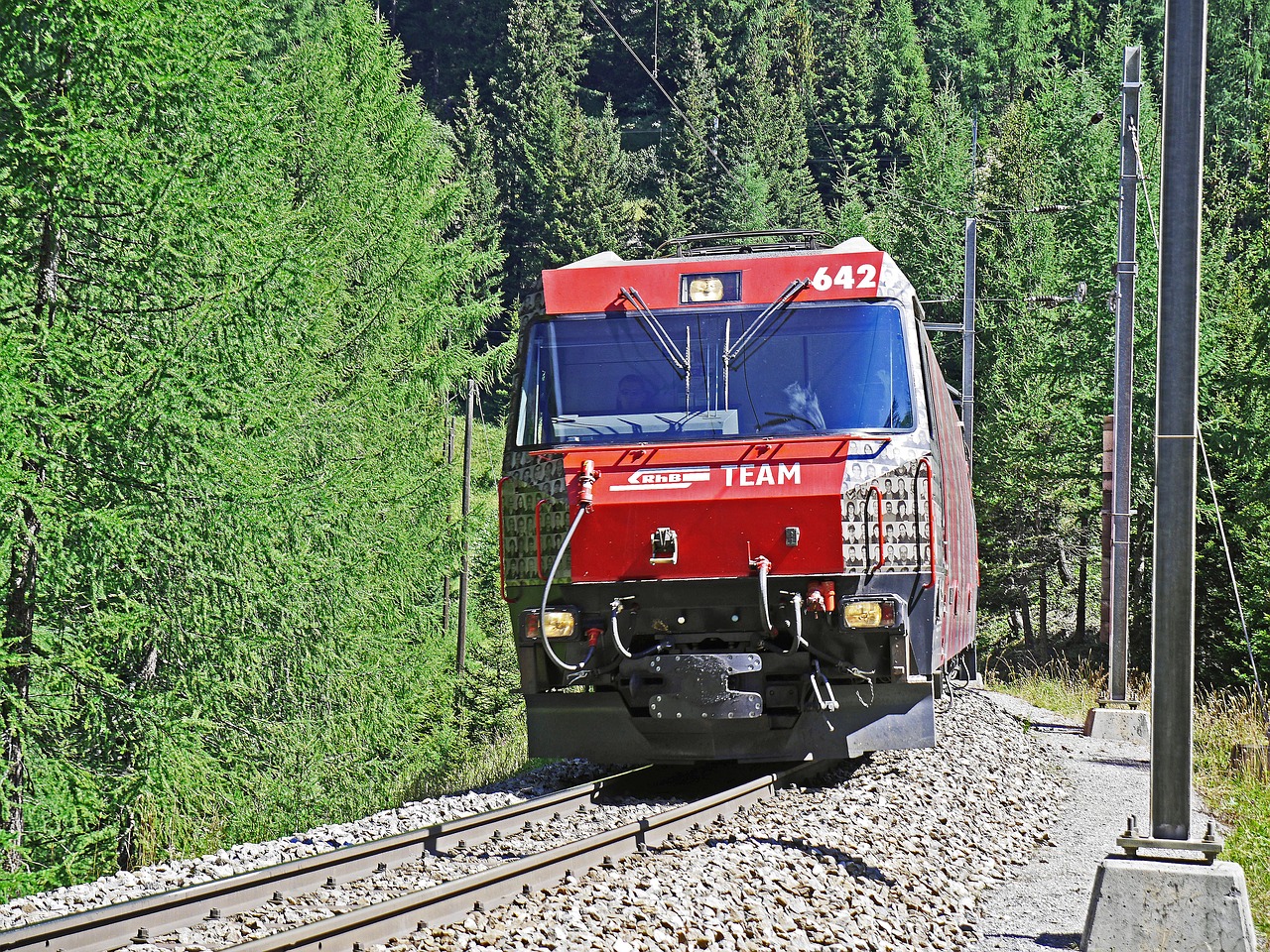 Image - rhaetian railways albula track