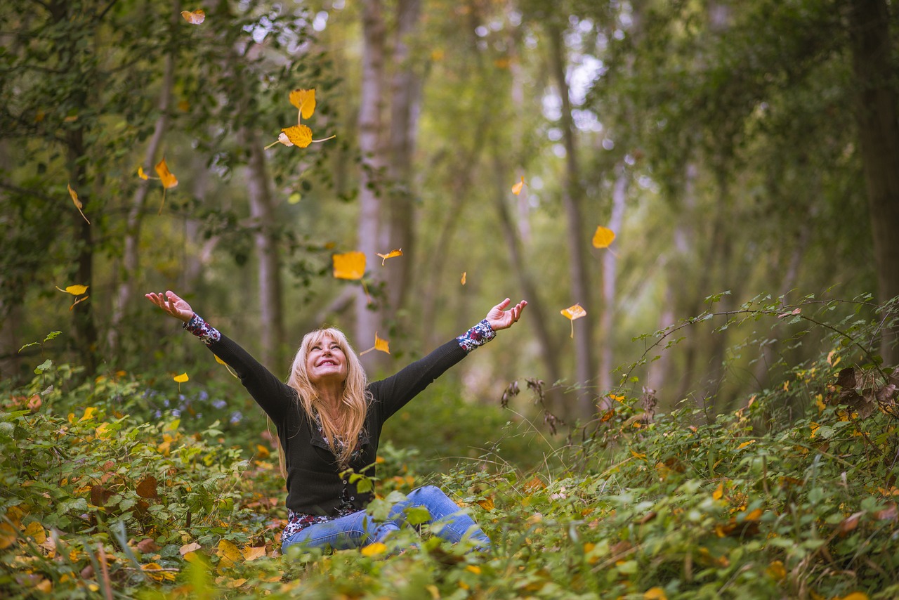 Image - trees forest people women portrait