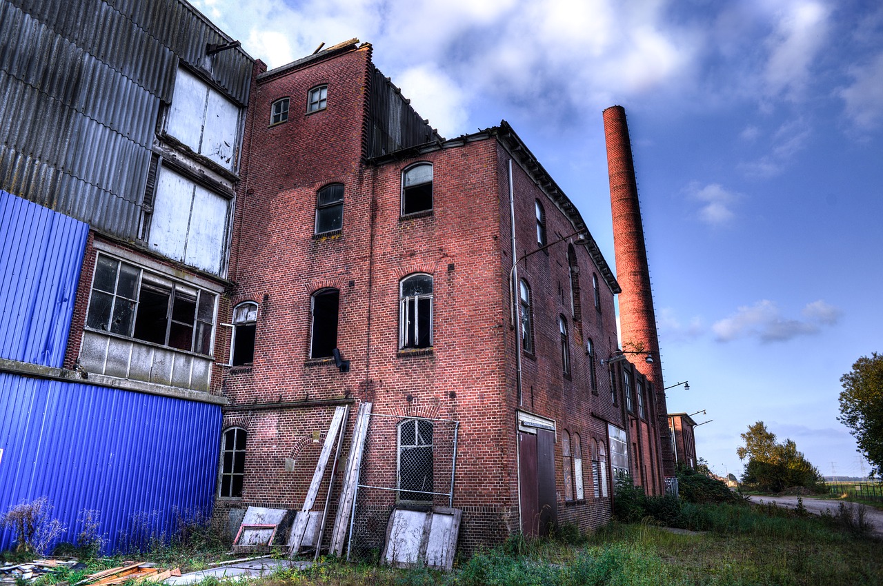 Image - abandonded factory hdr old