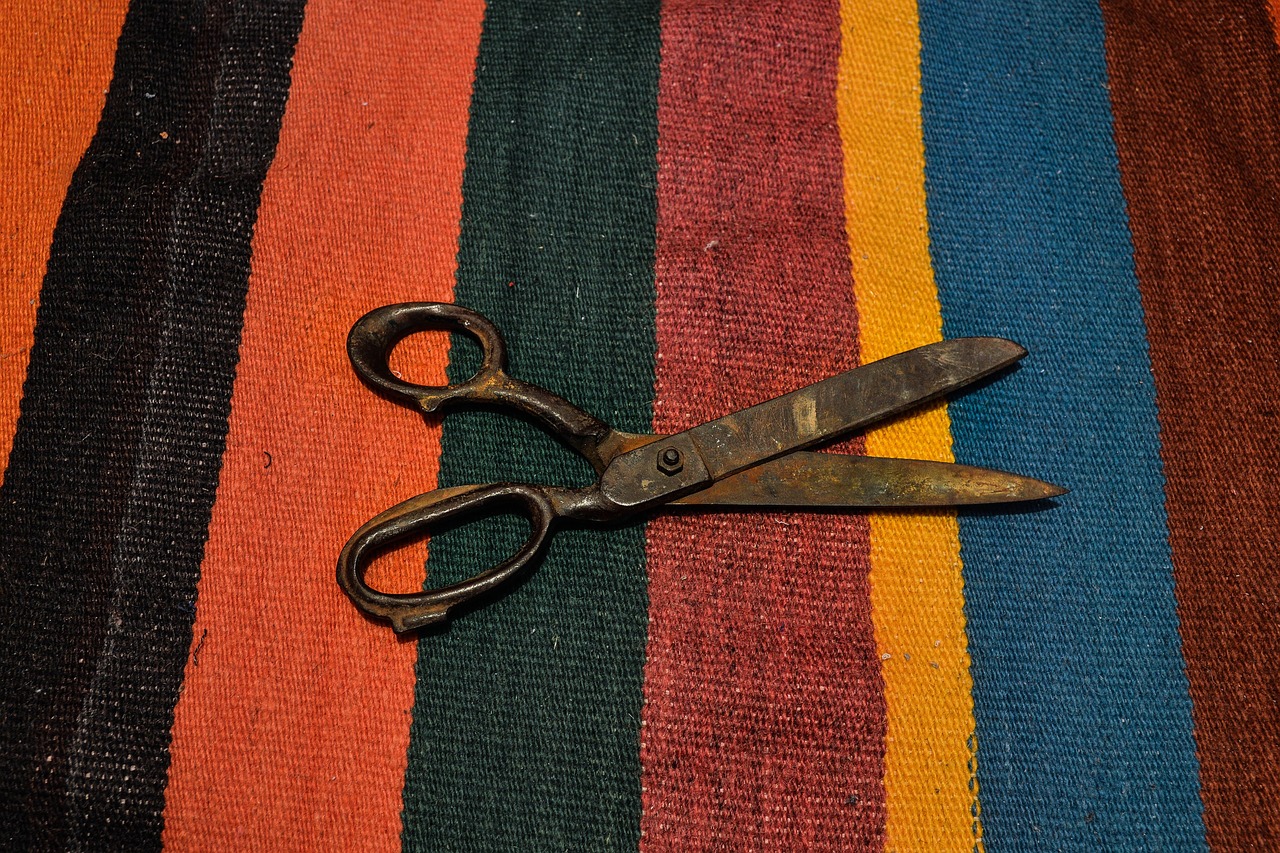 Image - scissor rusty vintage metallic