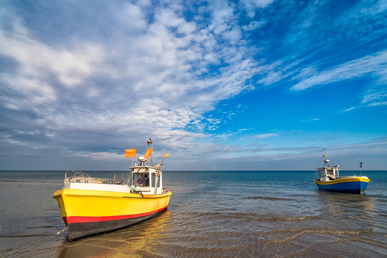 Image - fishing boats seashore fishing boat