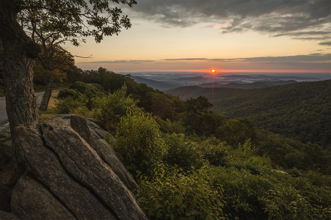 Image - sunrise landscape scenic view