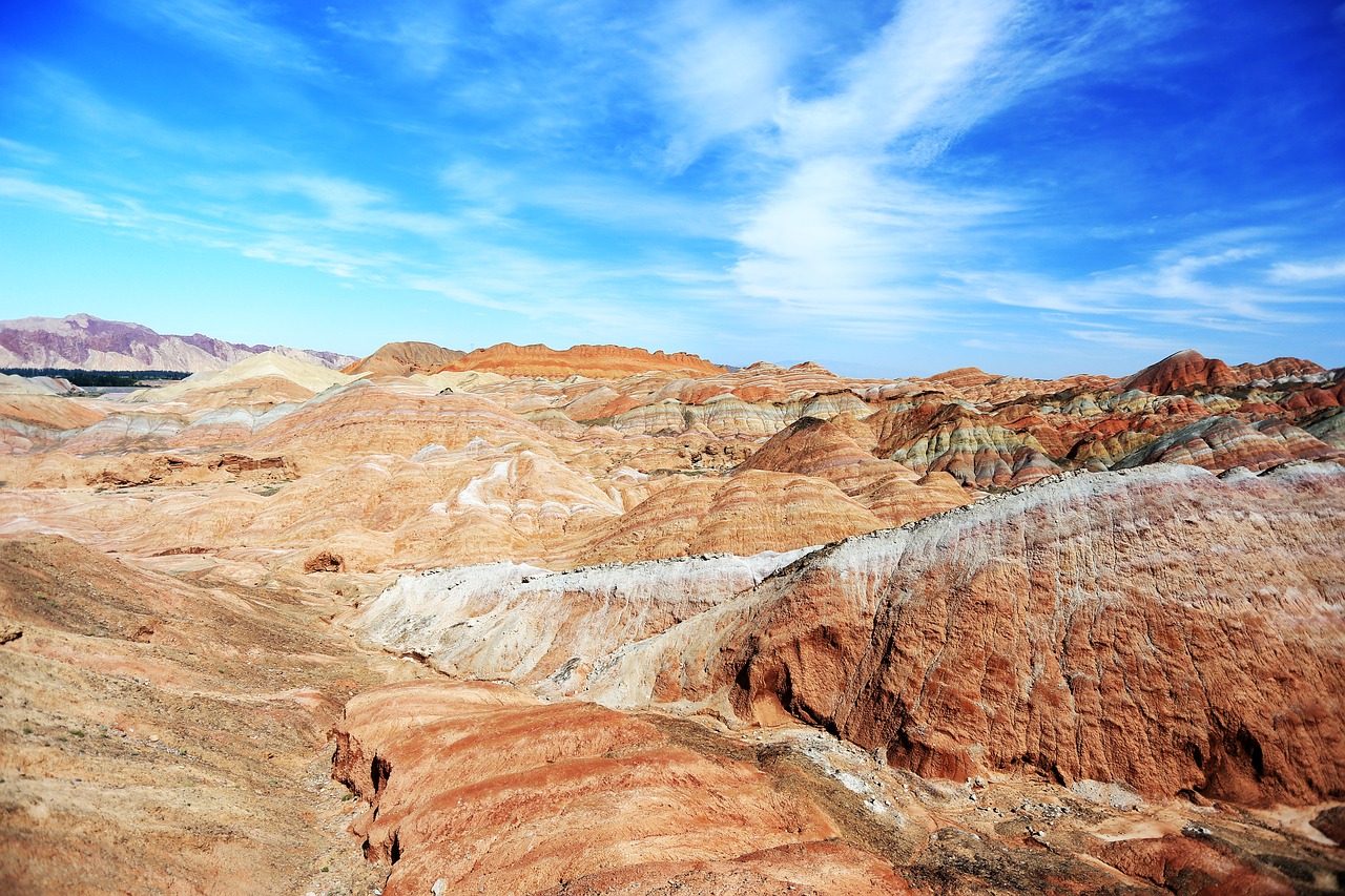 Image - colorful zhangye views china