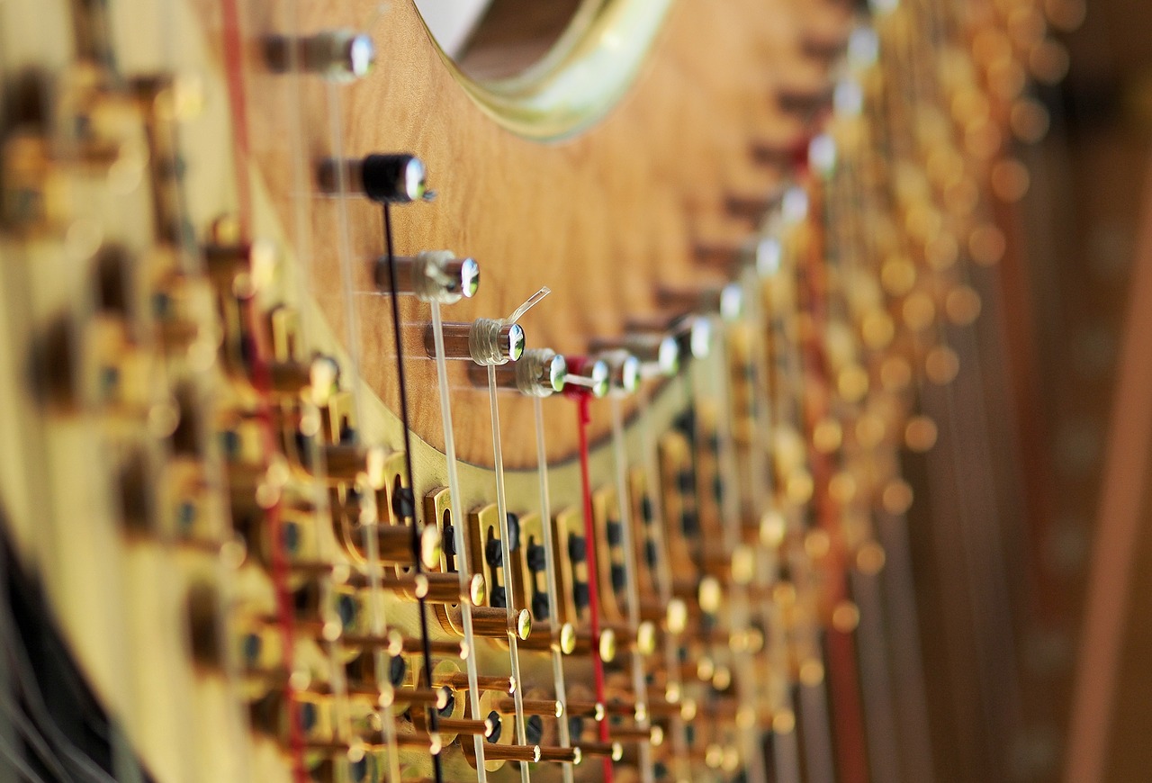 Image - harp string tension concert