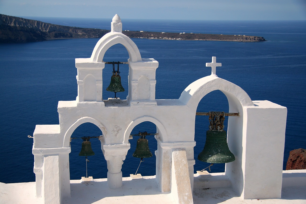 Image - santorini greek island cyclades