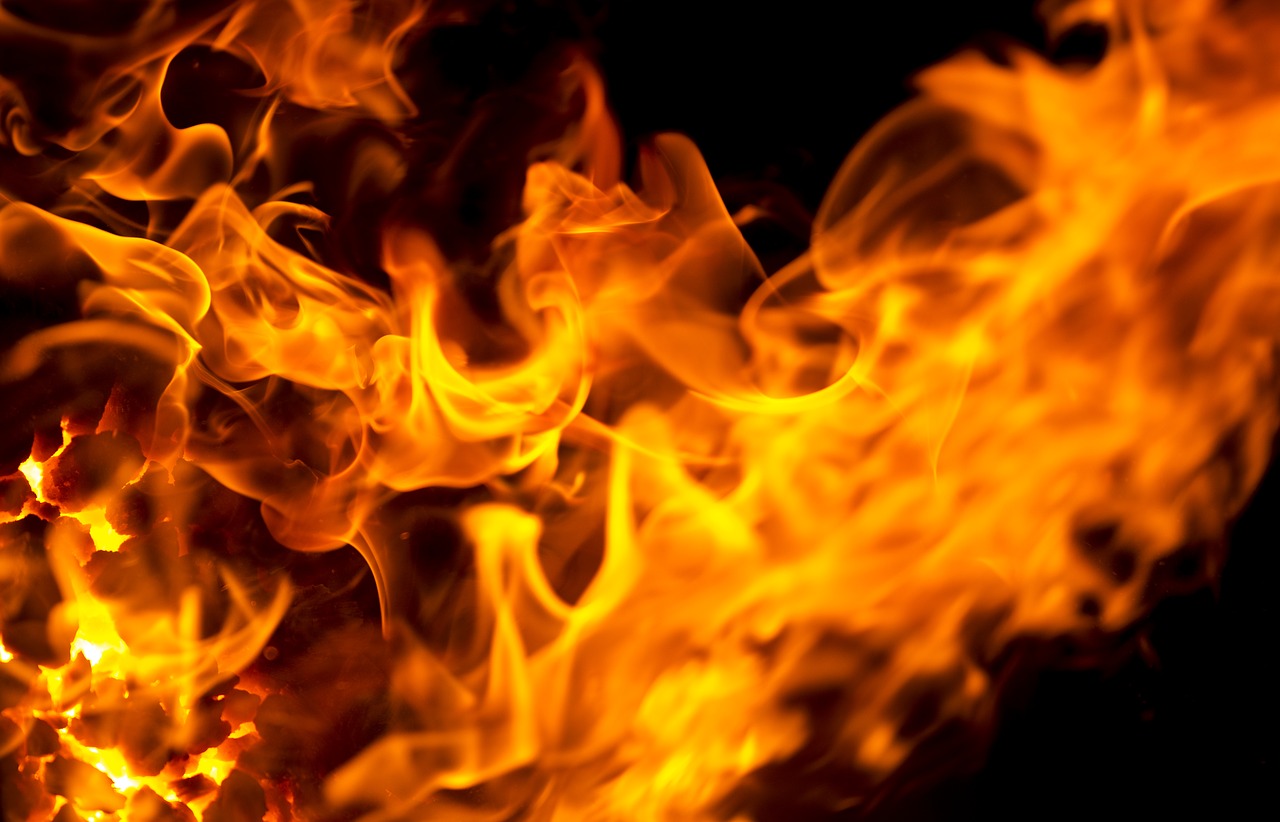 Image - flame fire forge