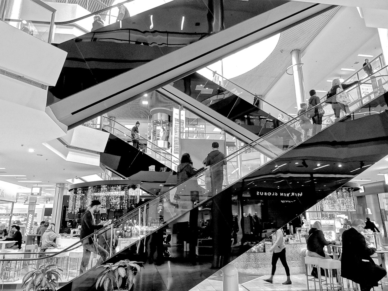 Image - escalator stairs architecture