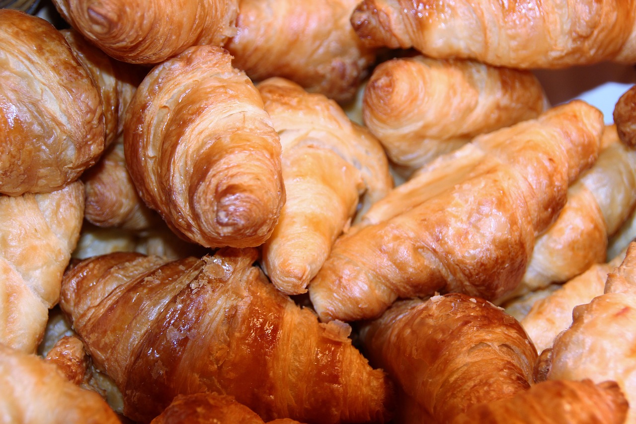 Image - croissant eat food bread products