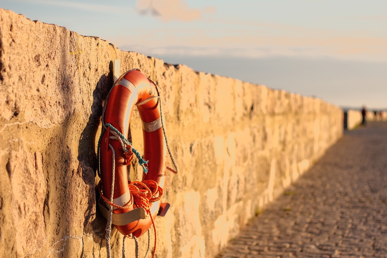 Image - lifebelt wall facade stone wall