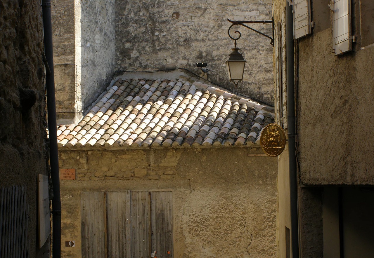 Image - facade road homes window shops