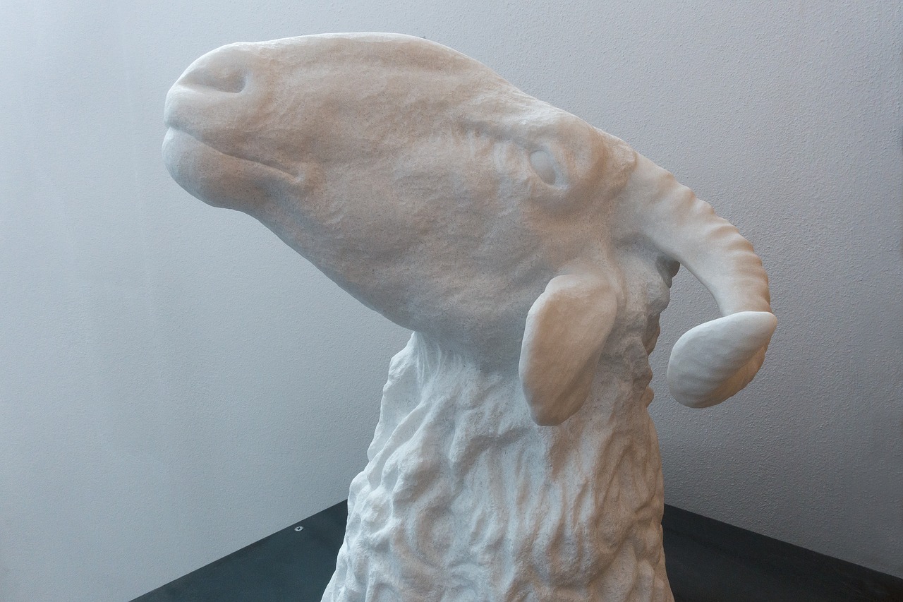 Image - aries marble art sculpture