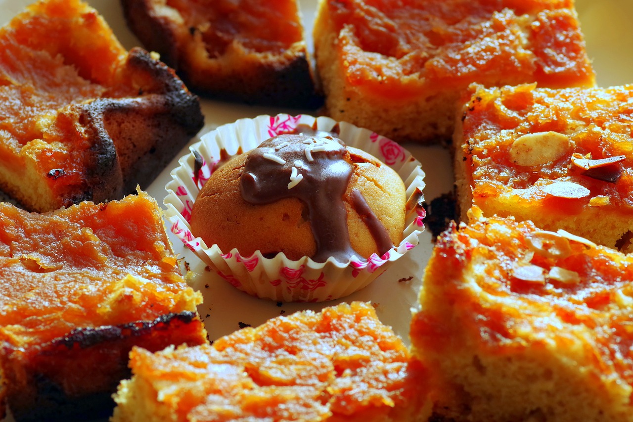 Image - cake cider almonds pumpkin cakes