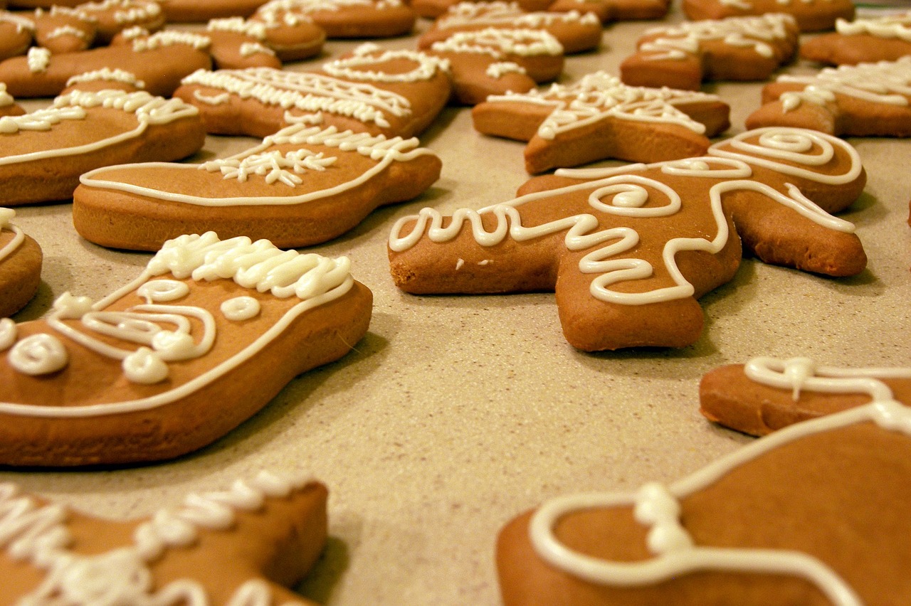 Image - cookies gingerbread shapes star