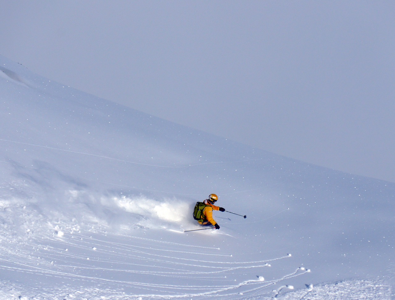 Image - extreme skier winter sport