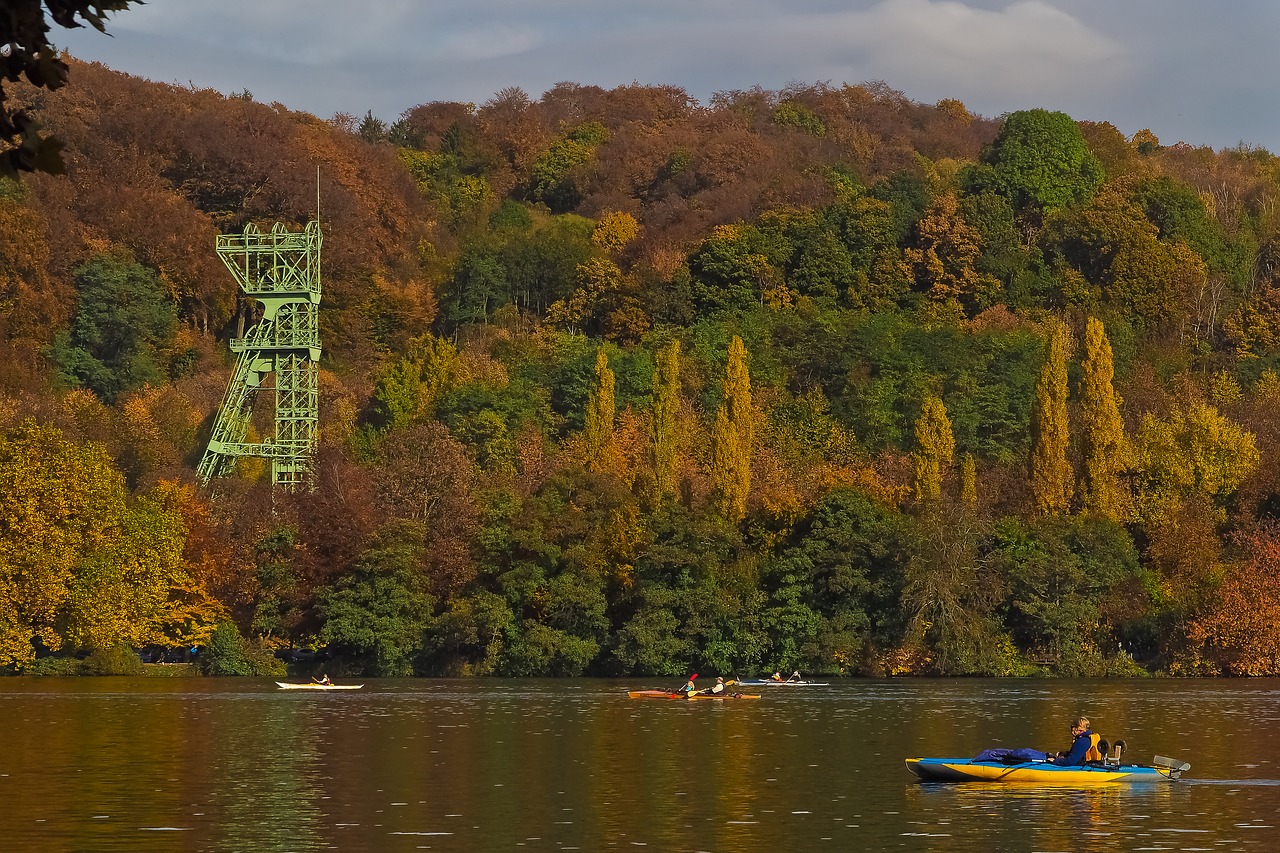 Image - lake autumn nature trees landscape