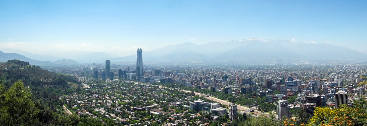 Image - chile santiago chilean city urban