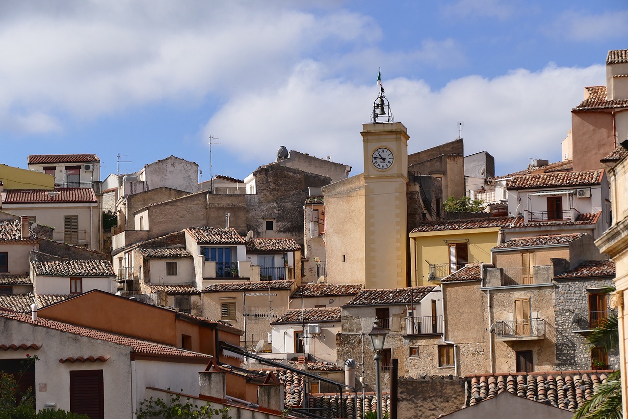 Image - sicily village bergdorf italy