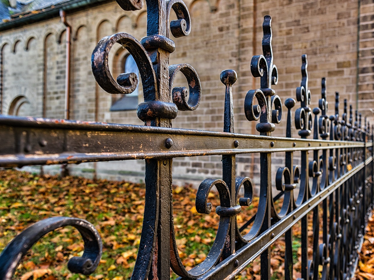 Image - fence wrought iron metal