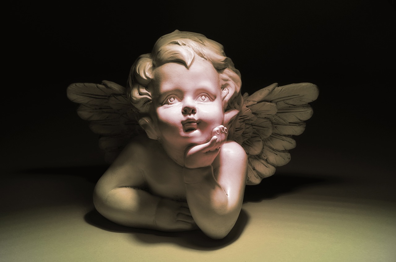 Image - angel figure sculpture trim