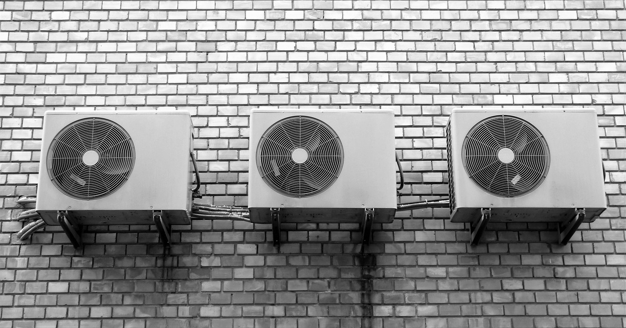 Image - wall fan air conditioning box