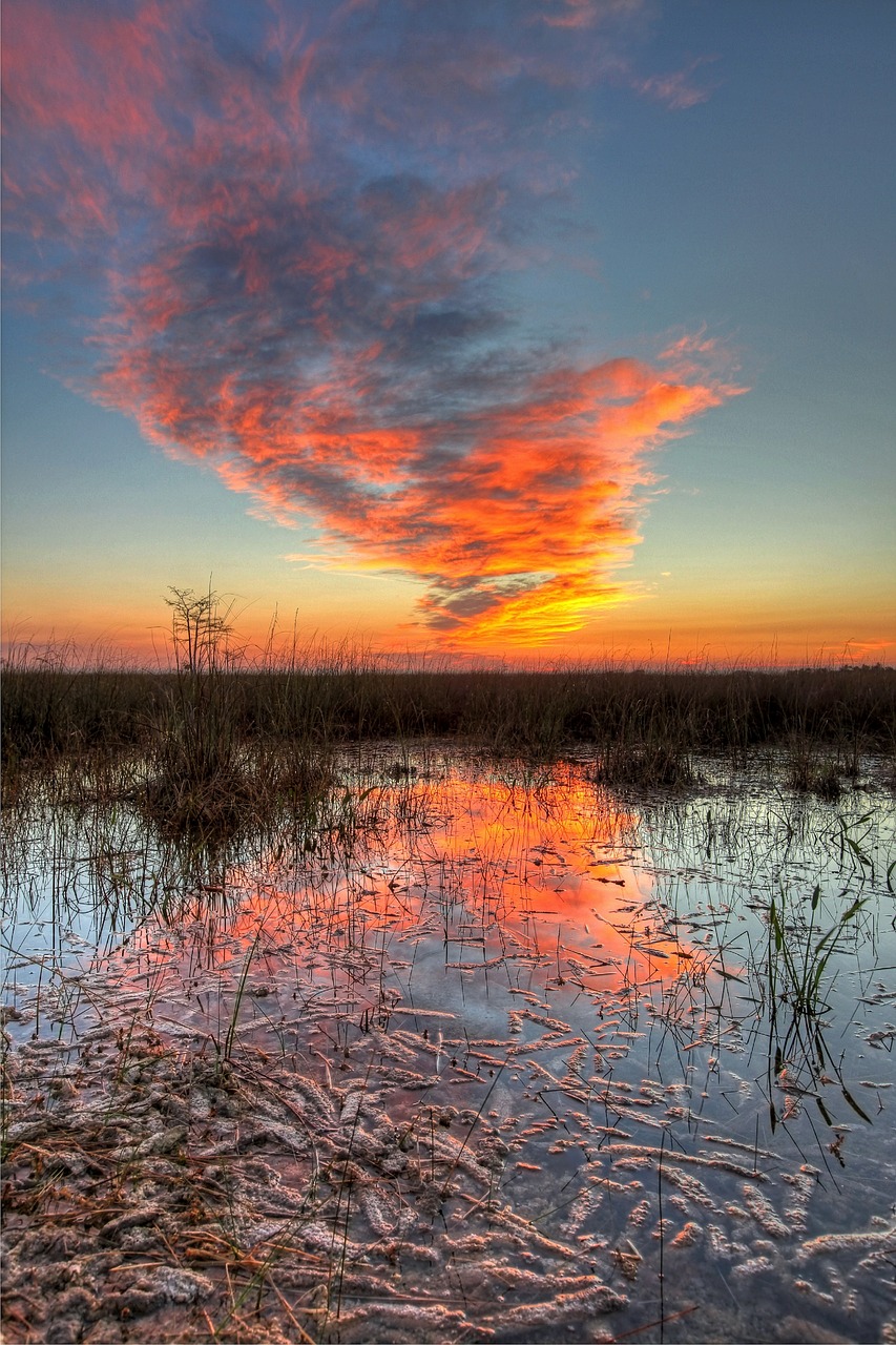 Image - sunset landscape sky colorful