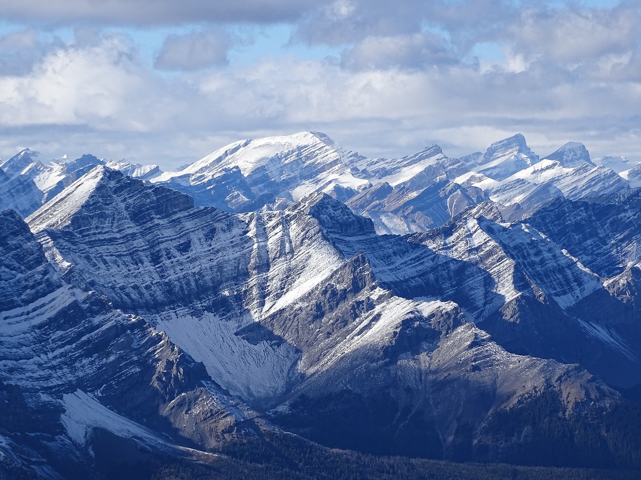 Image - rockies cascade mountain rugged