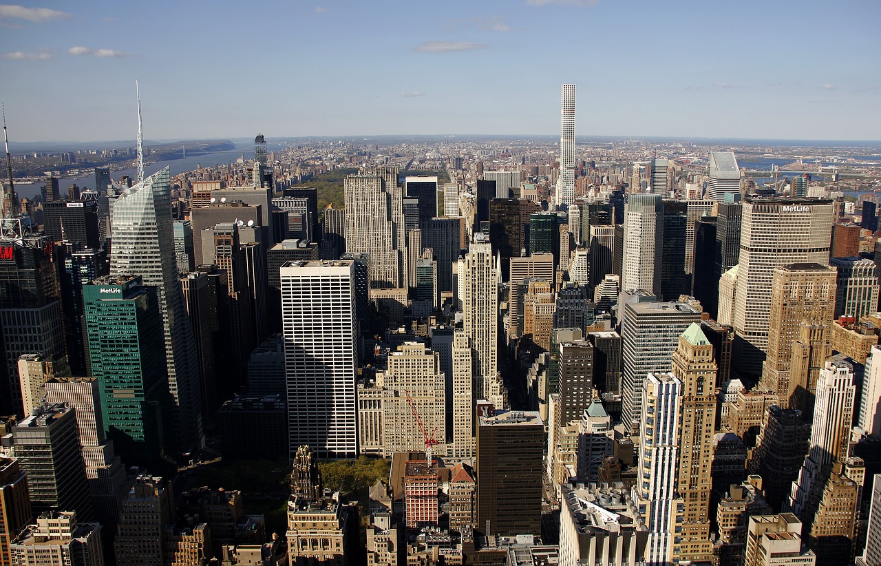 Image - new york empire state building sky