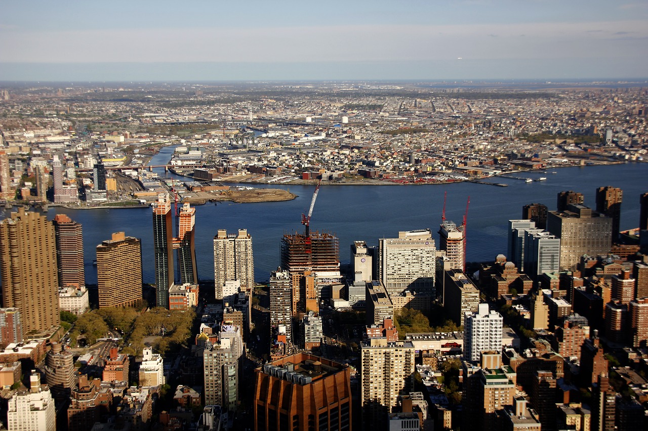 Image - new york empire state building sky