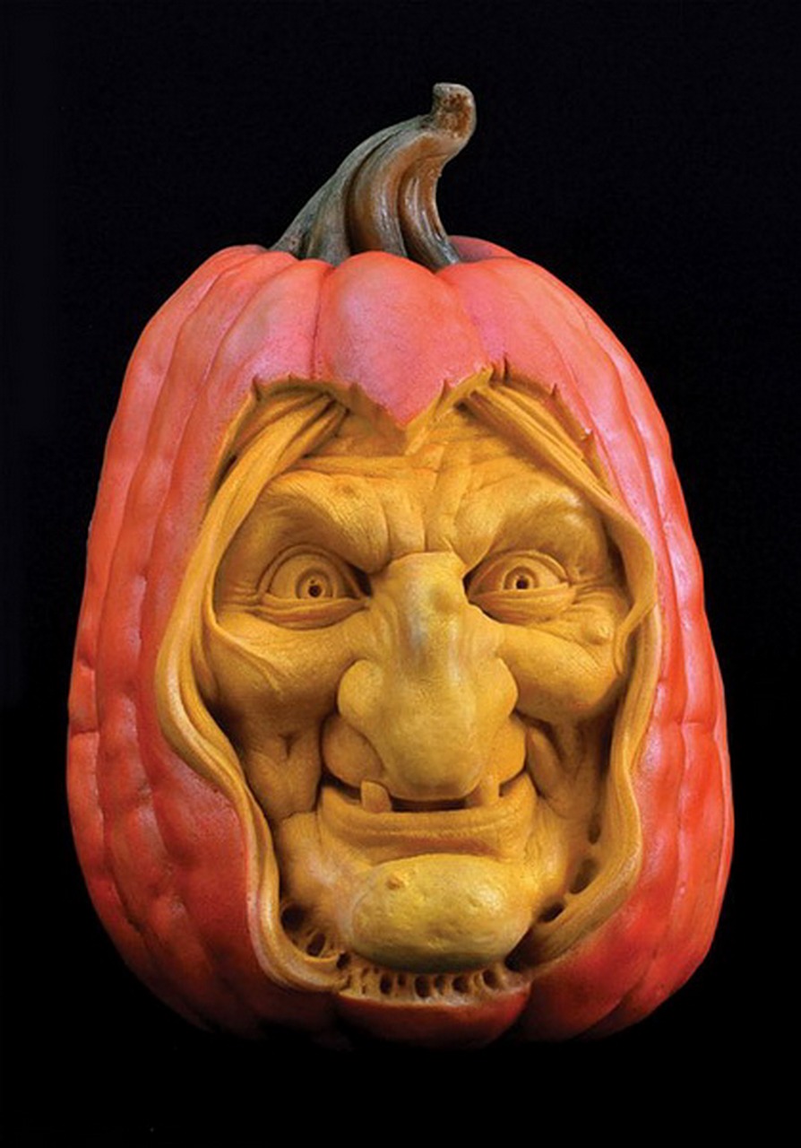 Image - sculpted pumpkin halloween