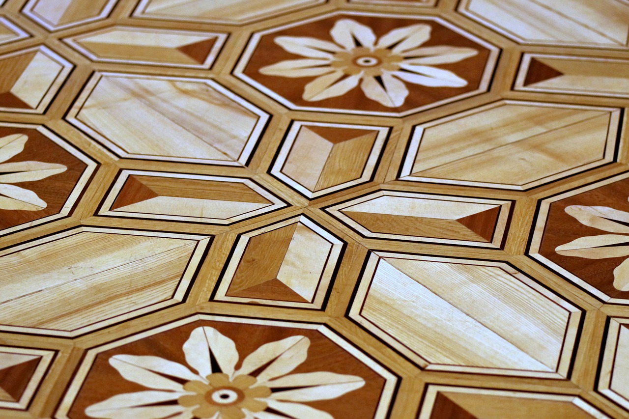 Image - fancy floor decorated with wooden