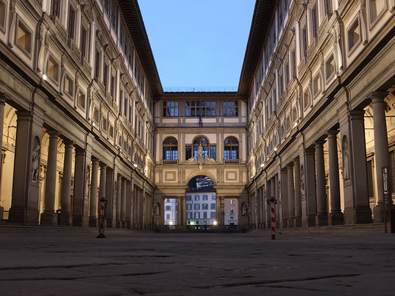 Image - gallery galleria degli uffizi italy