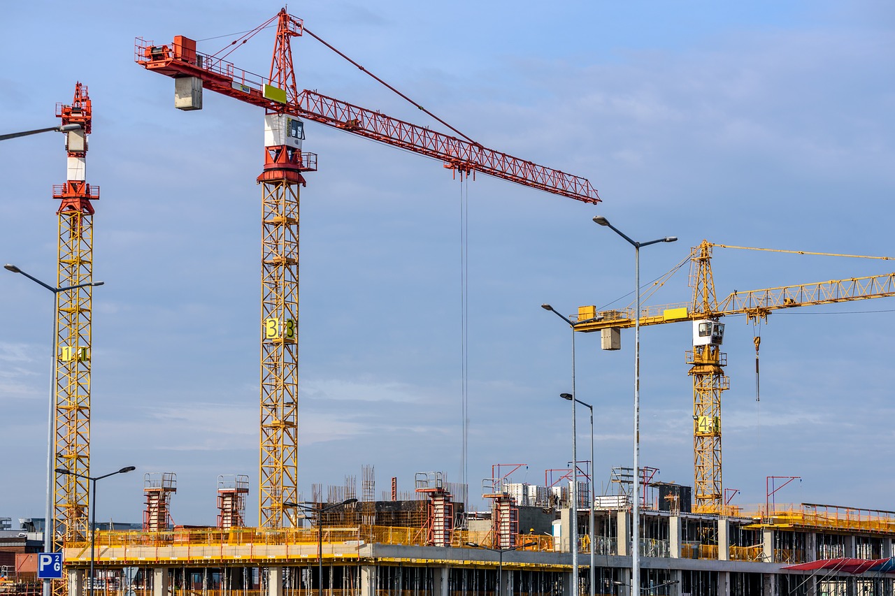 Image - building the lift construction site