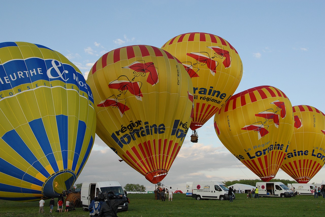 Image - hot air ballooning air ball sky