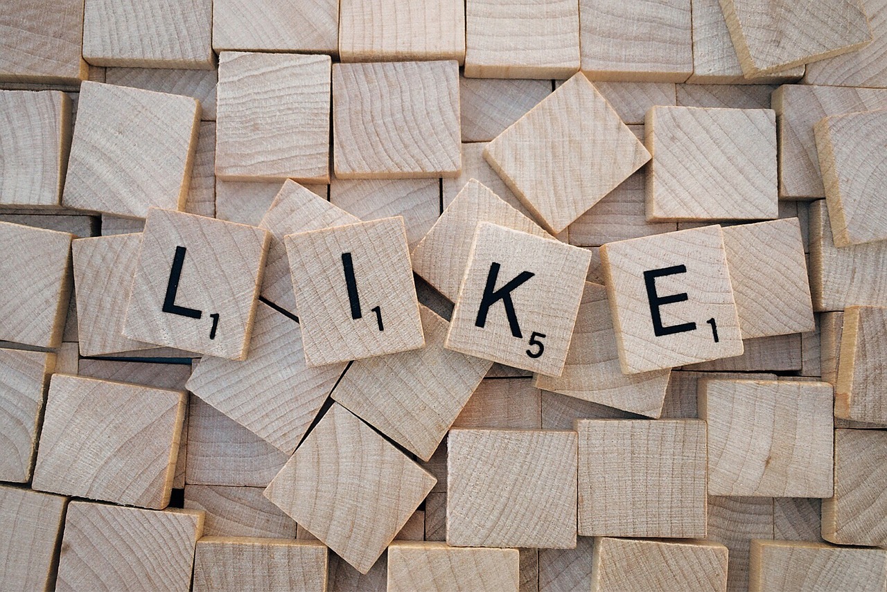 Image - like fave social media word