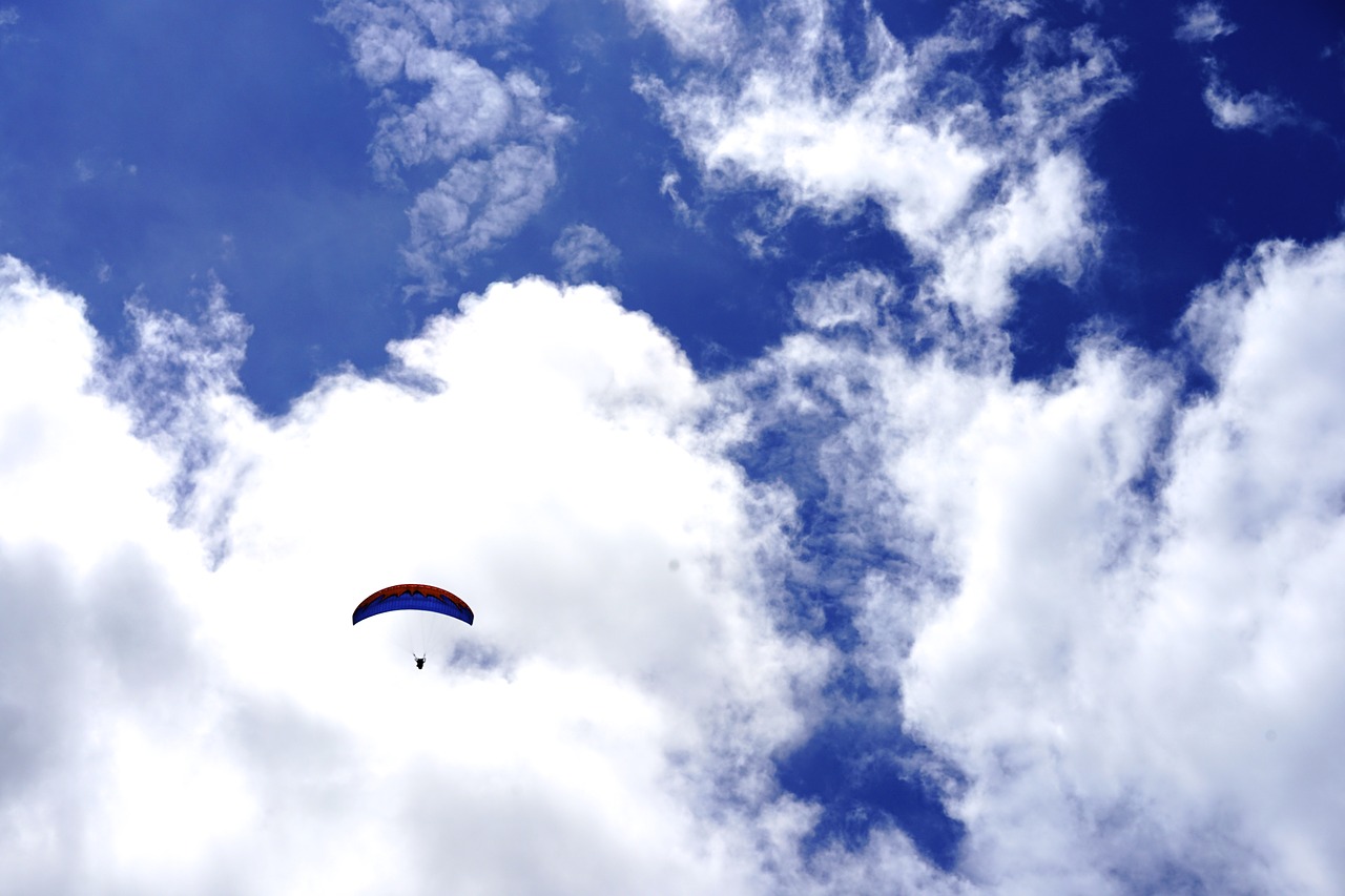 Image - paragliding sky extreme game sport