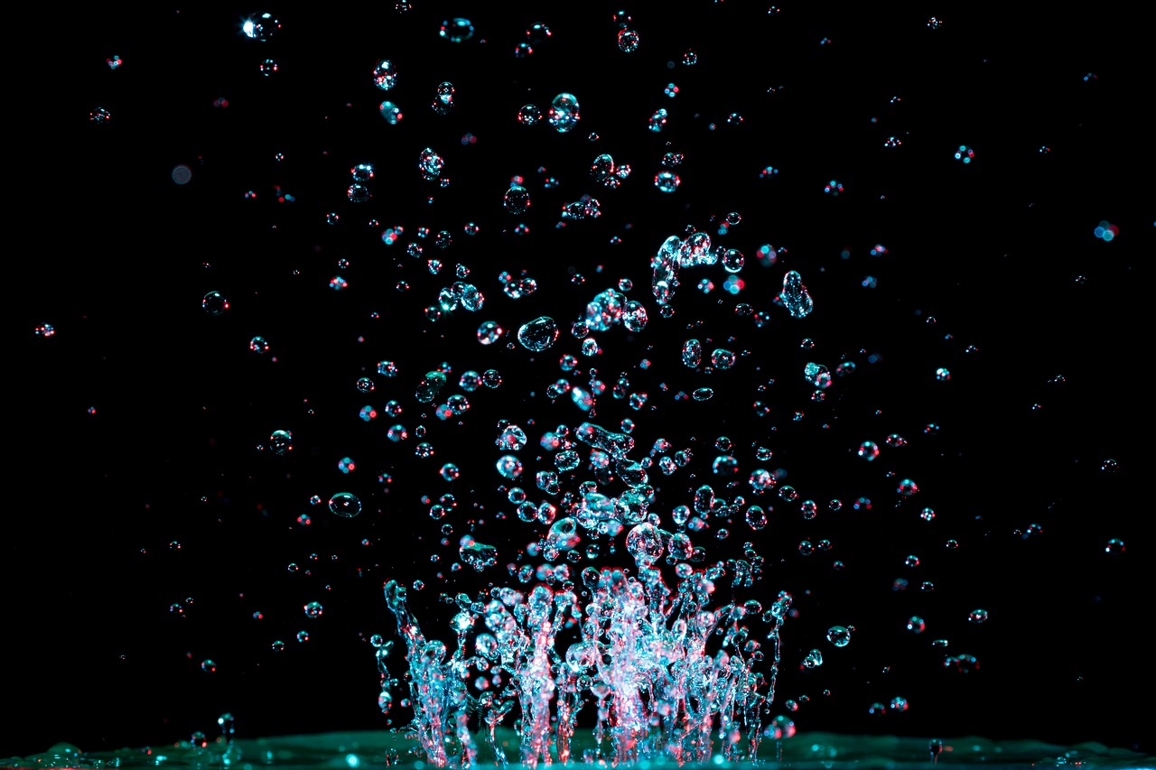 Image - water drip dance drop of water