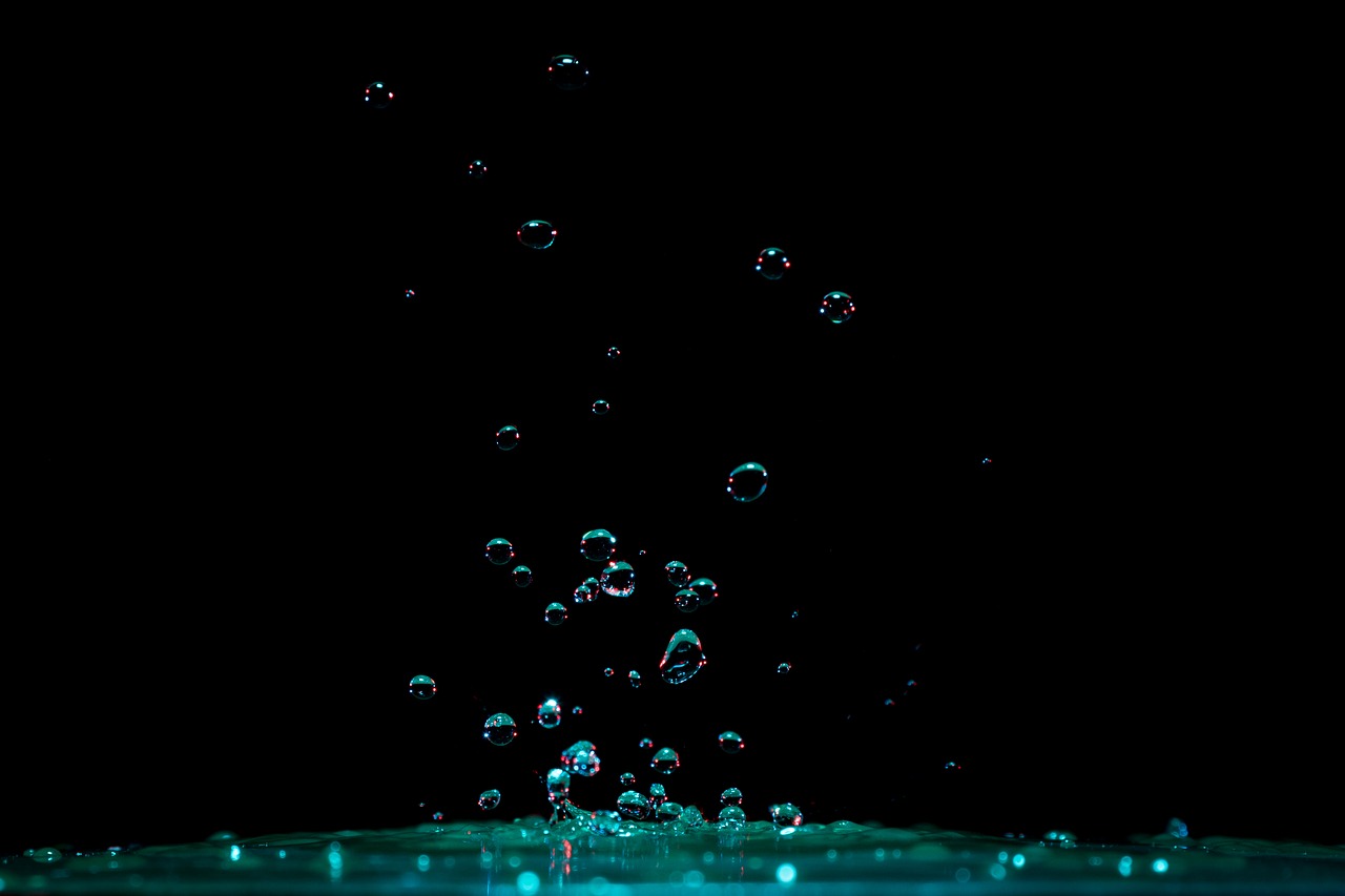 Image - water drip dance drop of water