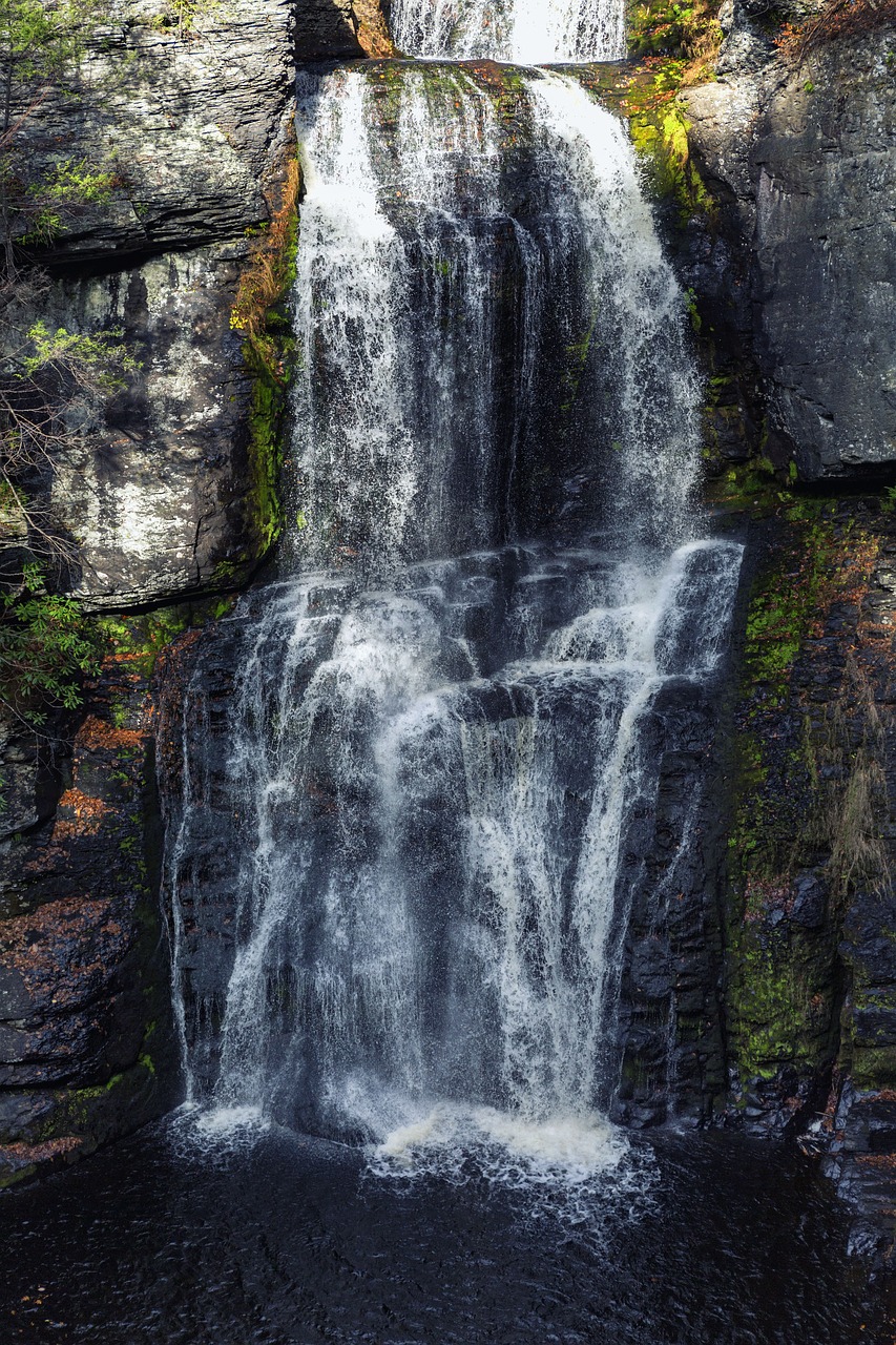 Image - waterfall landscape nature water