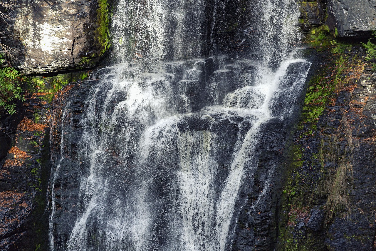 Image - waterfall landscape nature water