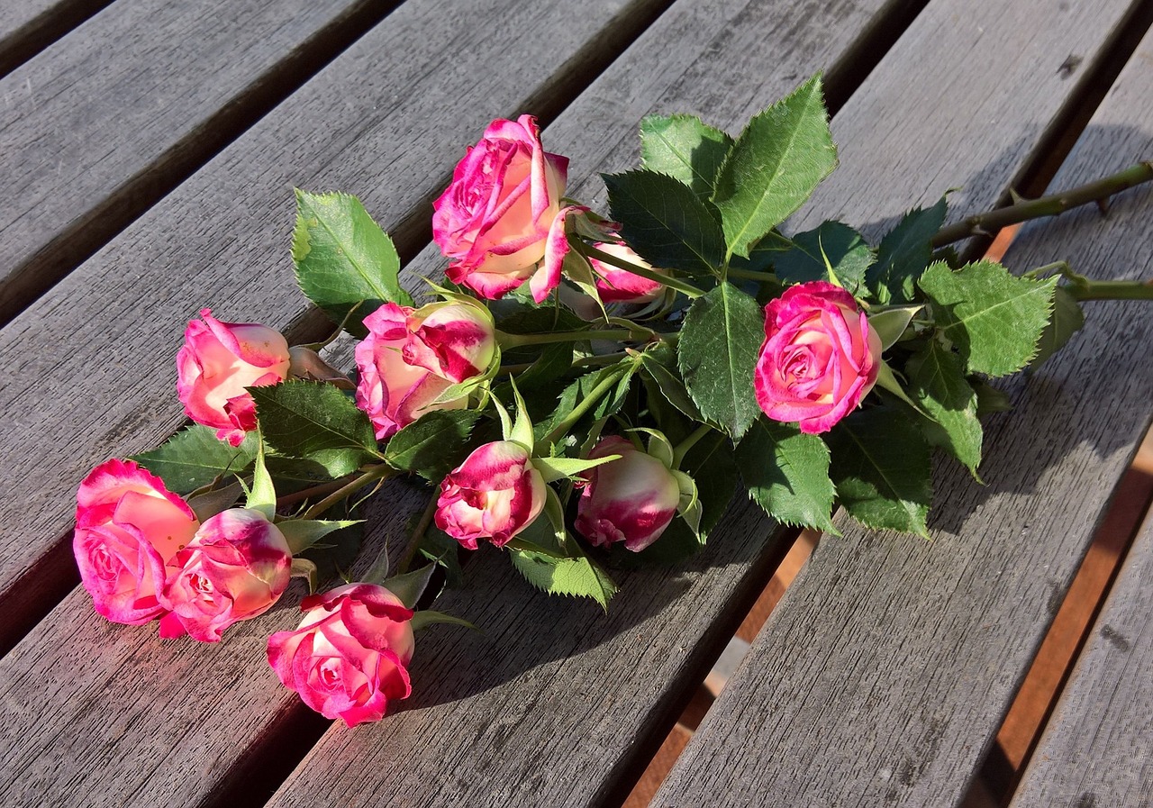 Image - bouquet floribunda old variety wild