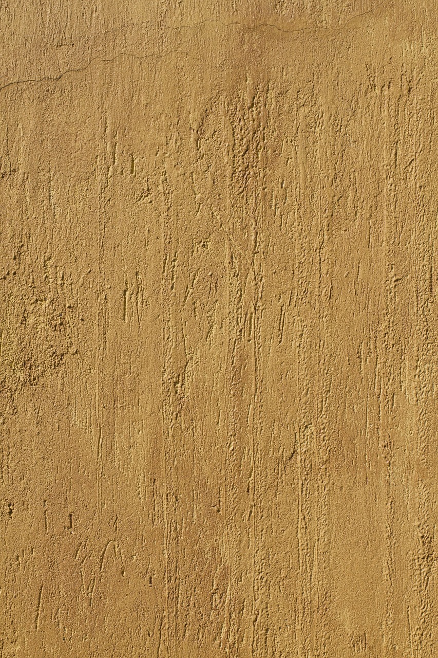 Image - plastering wall yellow